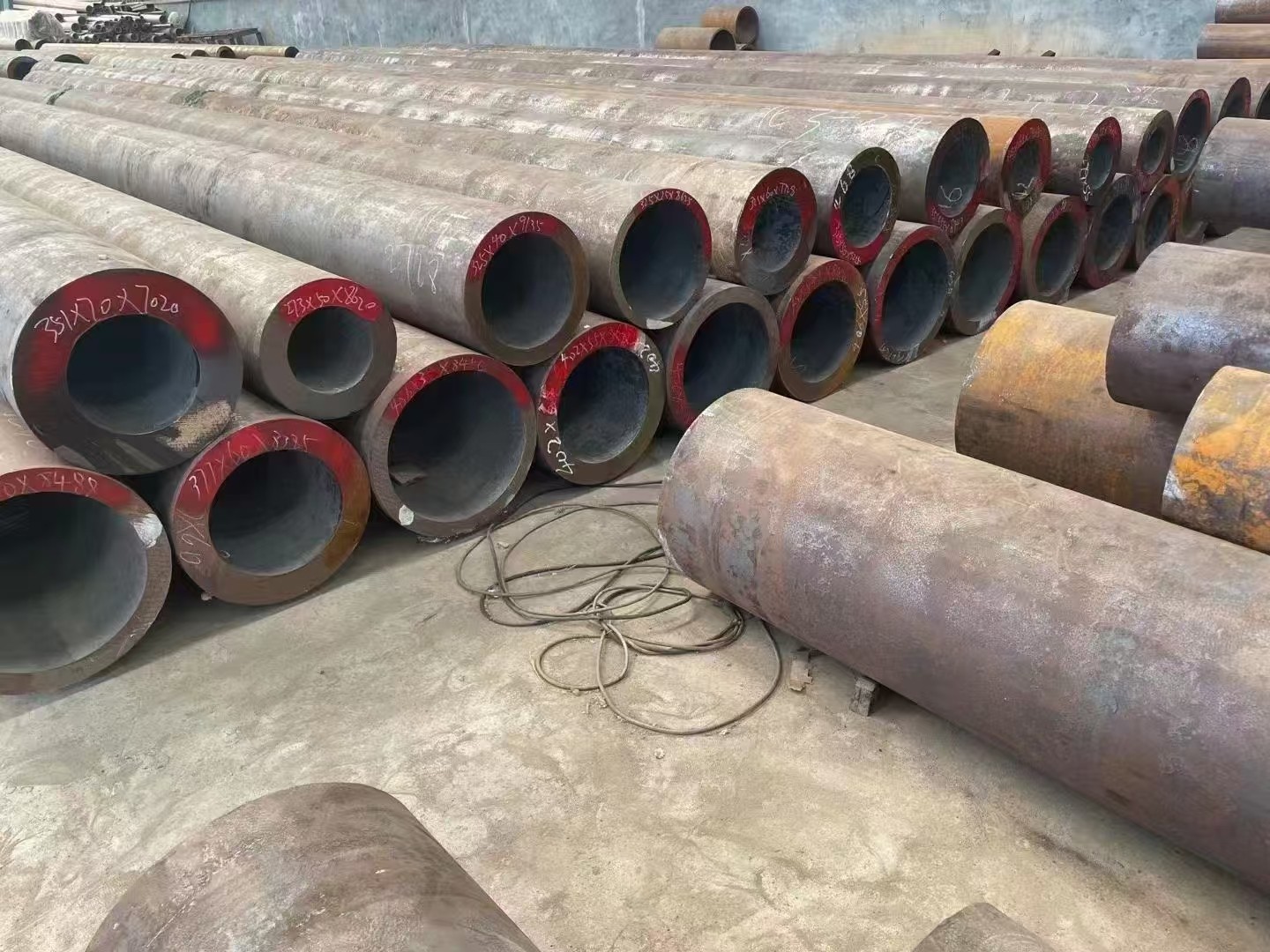 石嘴山市无缝钢管切割定尺切割加工光亮精密无缝钢管 - 价格